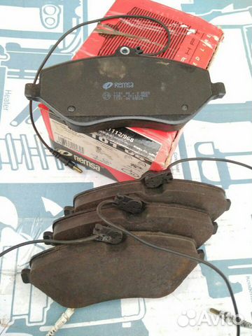Колодки тормозные передние Citroen/Peugeot