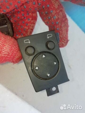 Кнопка регулировки зеркал audi A6/100 C4