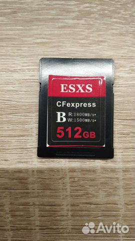 Карта памяти CFexpress Type B 256Гб, 512Гб