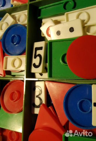 Математический набор д/детей 6-7лет СССР