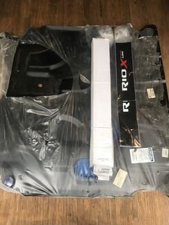 Защита двигателя kia rio, хундай Солярис, X-Line