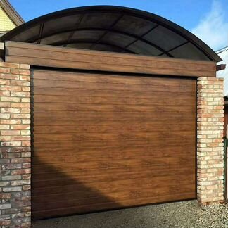 Секционные гаражные ворота