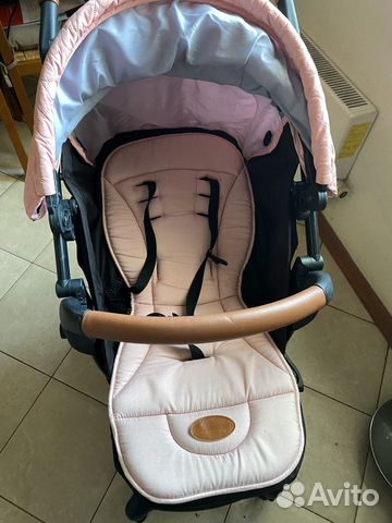 Коляска розовая Giovanni G-smart