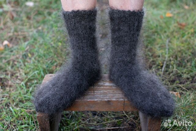 Носки пуховые разные размеры