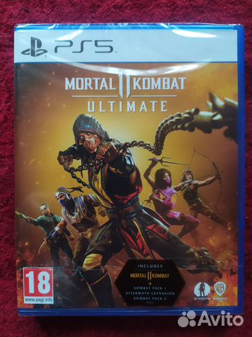 Mortal kombat 11 ultimate диск ps 5