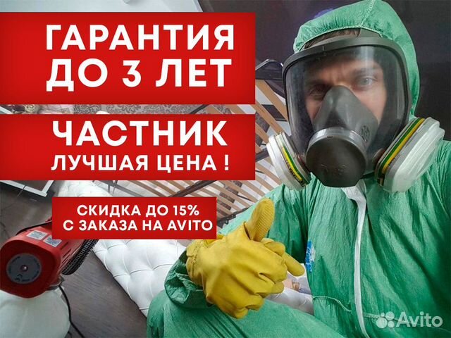 Уничтожение клопов, тараканов, блох, муравьев