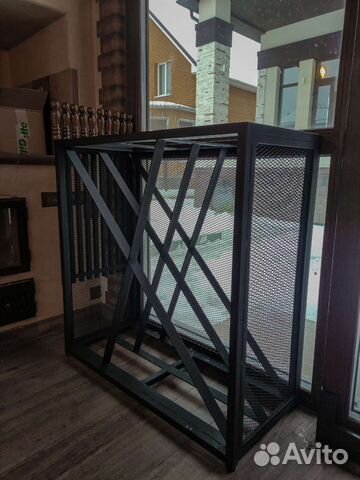 Дровник в стиле лофт