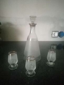 Фуже гусь хрустальный 18.5 см. СССР