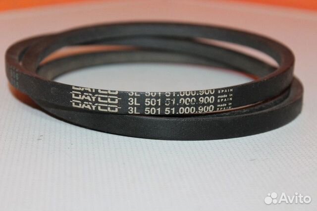 Клиновидный ремень стиральной машины 3L 501