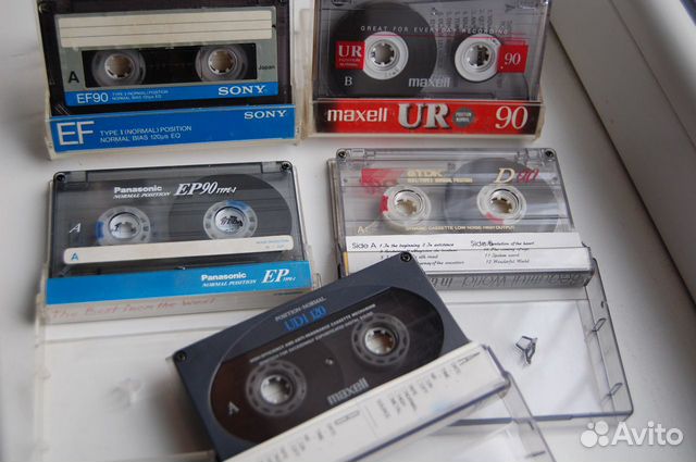 Набор Аудиокассет с записью