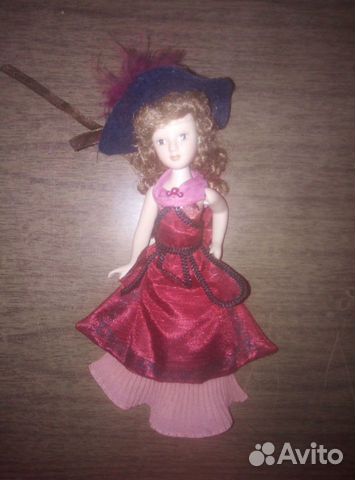 Кукла коллекционная керамика 20 см