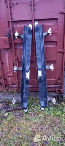 Пороги mitsubishi pajero sport,2008-2015г.в