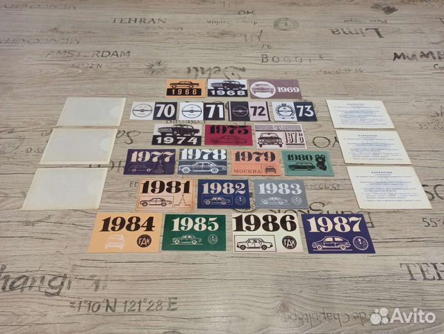 Новый держатель СССР талон Техосмотра ваз газ заз