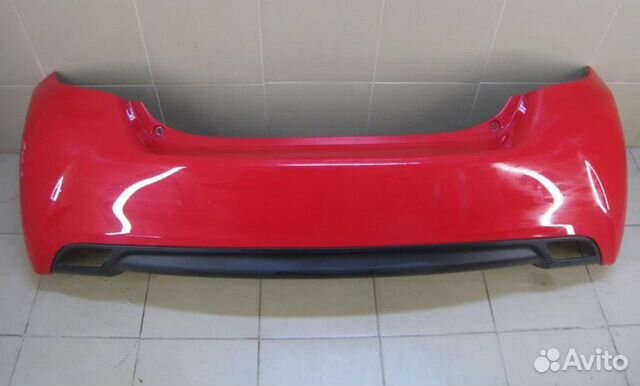 Бампер задний Toyota Yaris P13 2015