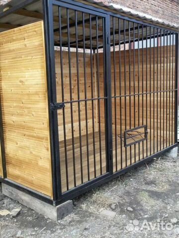 Вольеры и будки для собак