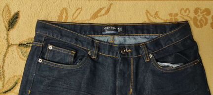 Джинсы темно синие