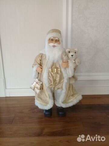 Новогодний аксессуар Дед Мороз 60см