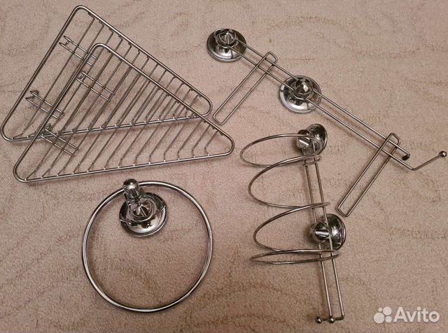 Полочки держатели для ванной или кухни