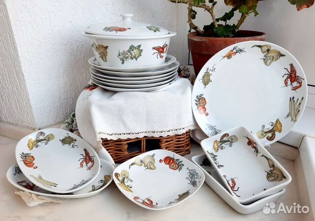 Набор столовой посуды Krautheim Germany