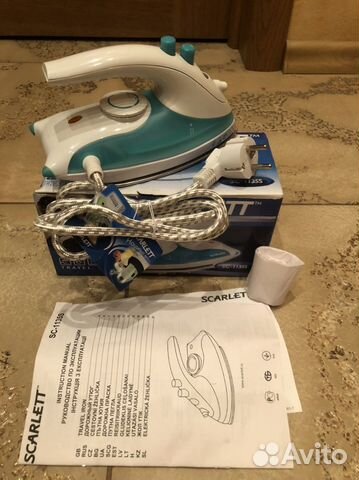 Дорожный утюг scarlett-sc-1135s