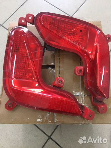 Задние противотуманные фары KIA Rio 4 поколение