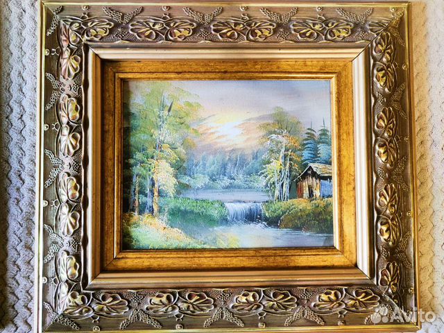 Картина, живопись, масло, пейзаж