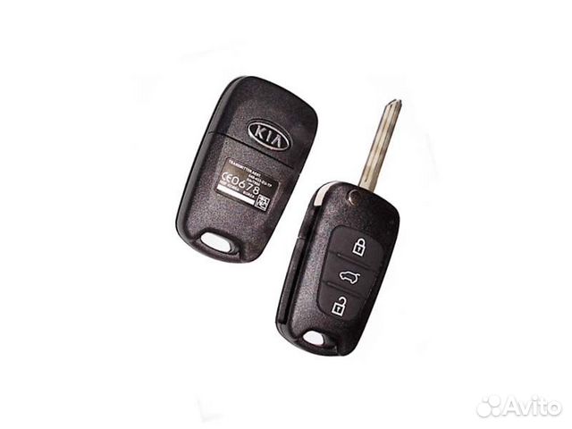 Ключ зажигания Kia Rio 3 кнопки