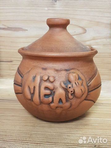 Горшок Винни Пуха) для меда и запекания 0,5 л