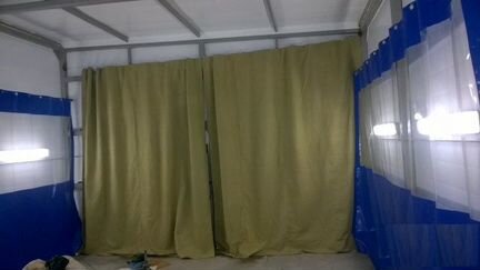 Шторы брезентовые