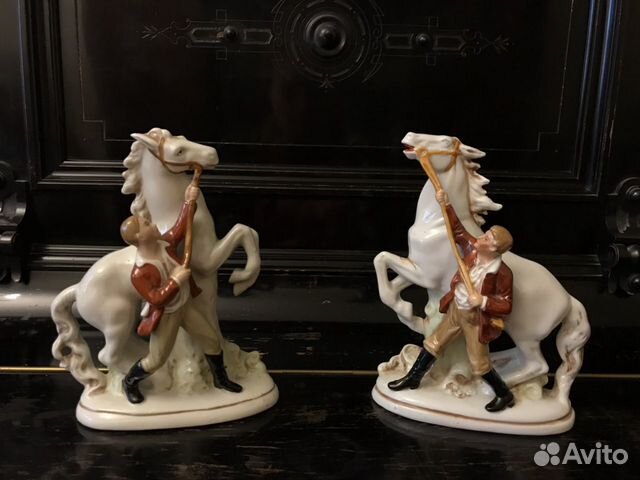 Статуэтки фарфоровые, парные. Германия. 1950-е год