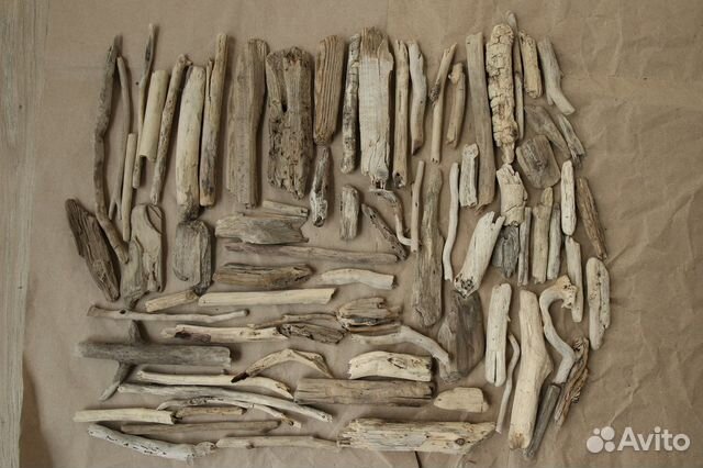 Палки деревяшки коряги для творчества дрифтвуд