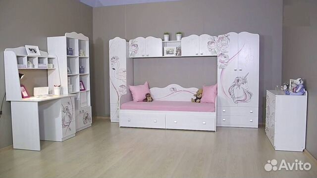 Детская мебель для девочки Фэнтези
