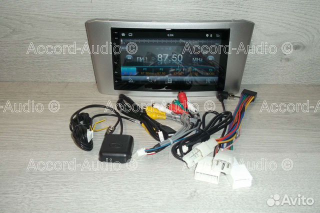 Магнитола на Toyota Avensis Android 2003-2008г