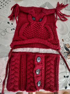 Комплект Шапка и снуд для девочки