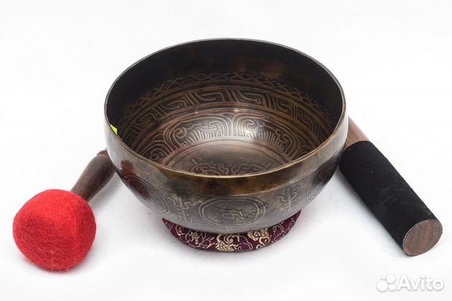 Кованая поющая чаша 