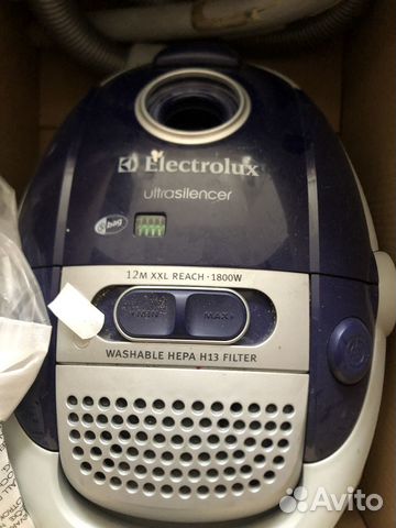 Пылесос Electrolux UltraSilencer на запчасти