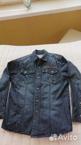 Джинсовая рубашка