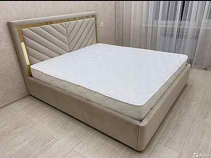 Кровать двухспальная с матрасом (производство)