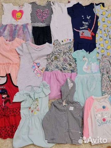 Вещи пакетом на девочку