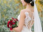 Свадебное платье со шлейфом, айвори объявление продам
