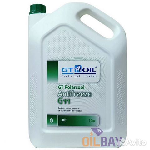 Антифриз GT OIL GT polarcool G11 10Л