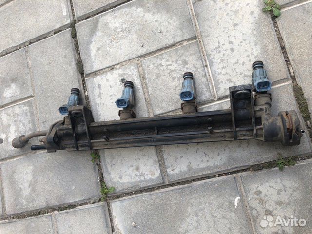 Топливная рампа Hyundai Solaris седан 1.6 2014