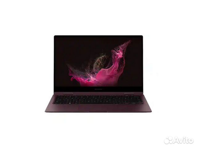 Galaxy Book2 Pro 360 13 i7-12е/16 Burgundy - стиль