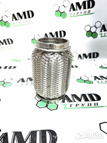 Гофра глушителя hyundai solaris Kia 51-120 AMD