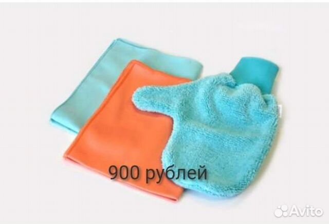 Гринвей салфетки для стекла, варежка, деликатная