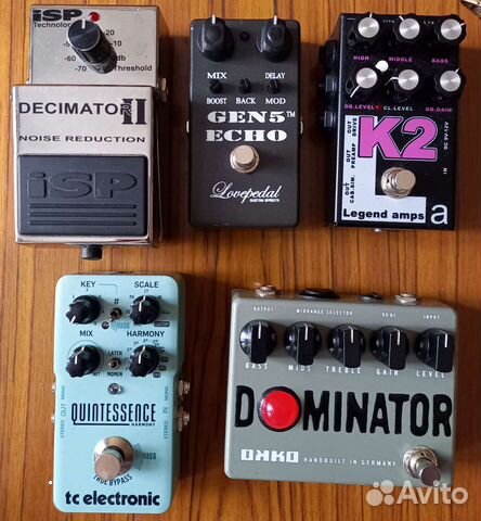 Гитарные педали эффектов