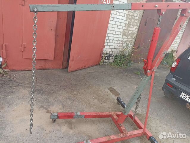 Б/У Гаражный гидравлический кран