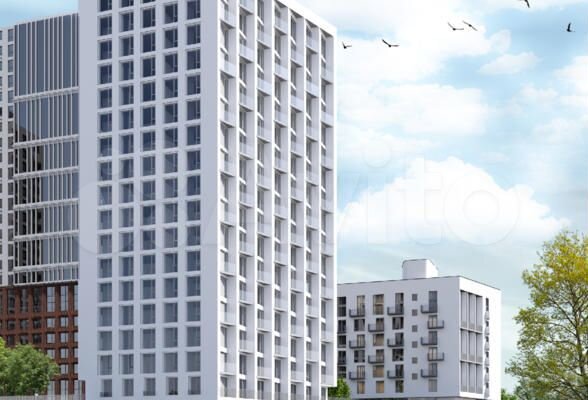 2-к. квартира, 43,3 м², 19/20 эт.