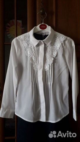 Блузка школьная 122