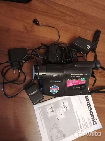 Кассетная видеокамера Panasonic RX10